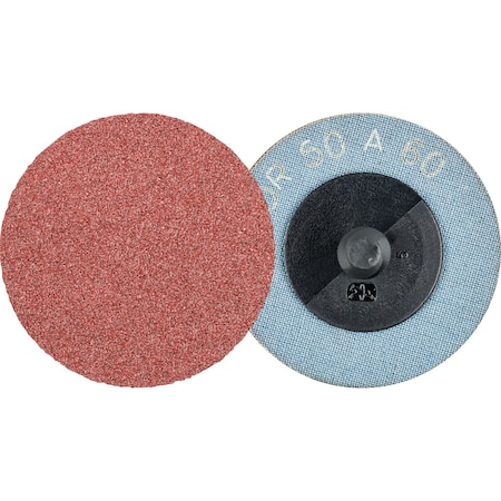 2 COMBIDISC® Abrasive Disc - Type CDR - Aluminum Oxide - 60 Grit